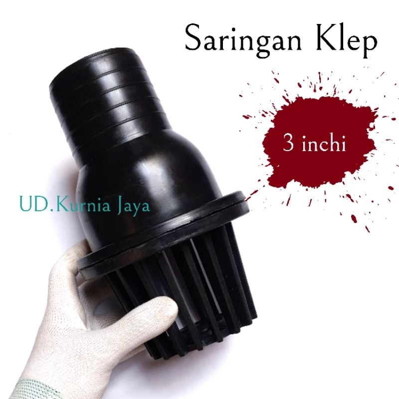 Saringan mesin pompa Air Klep Mesin Pompa Air Alkon Irigasi 3 inci Wp30 Wp30