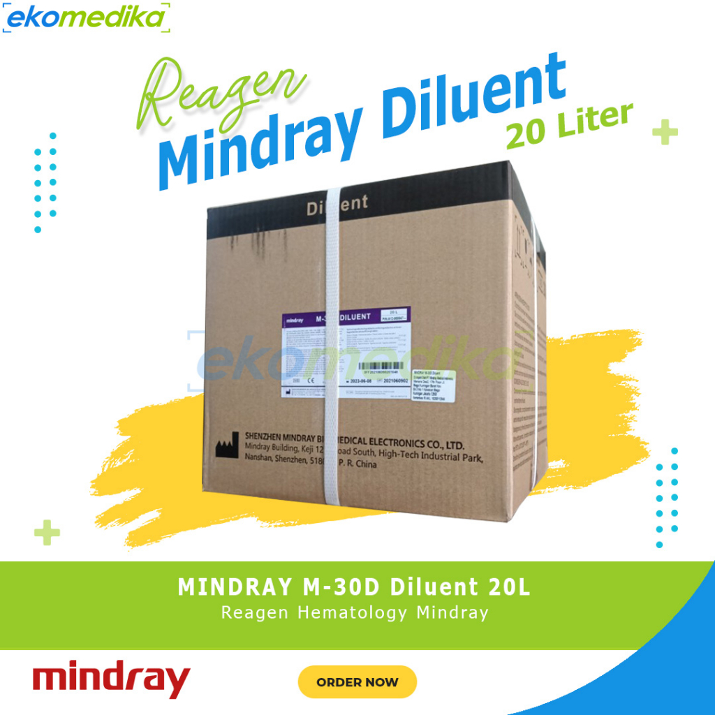 MINDRAY Diluent M30 Reagen Hematology 3 Diff BC-2800 BC-3000 BC-30s