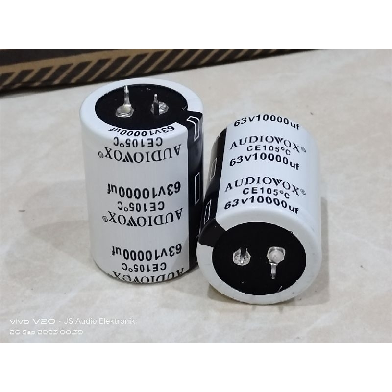 ELCO 10.000UF 63V 10000UF AUDIOVOX PUTIH