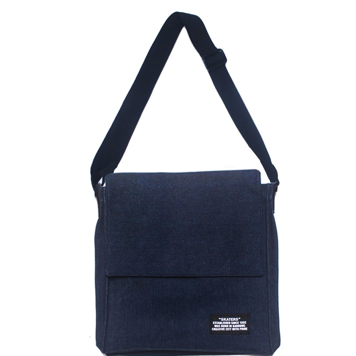 SKATERS SLINGBAG | TAS SELEMPANG PRIA 116-B DENIM BIRU TUA
