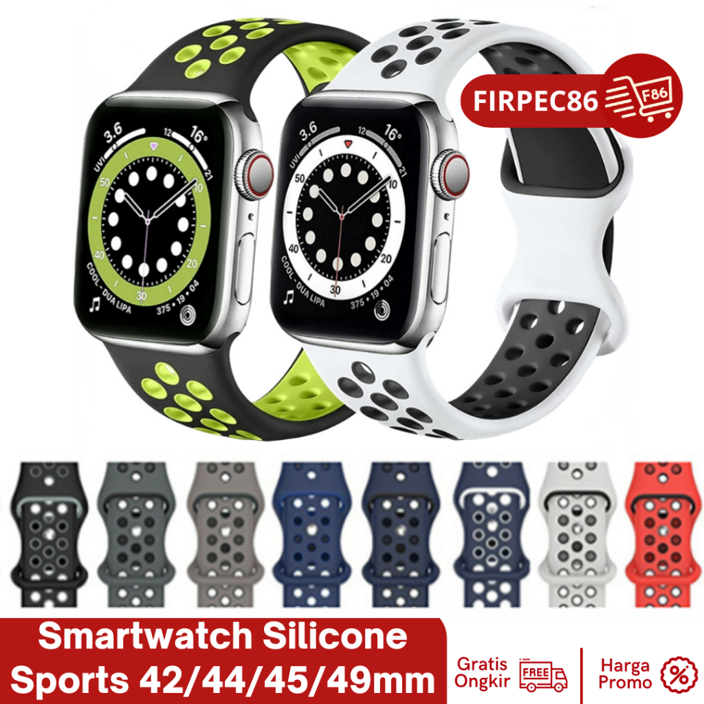 Strap untuk iwatch T500 T55 T500plus strap iwatch Tali Jam tangan smartwatch 42mm 44mm 45mm 49mm