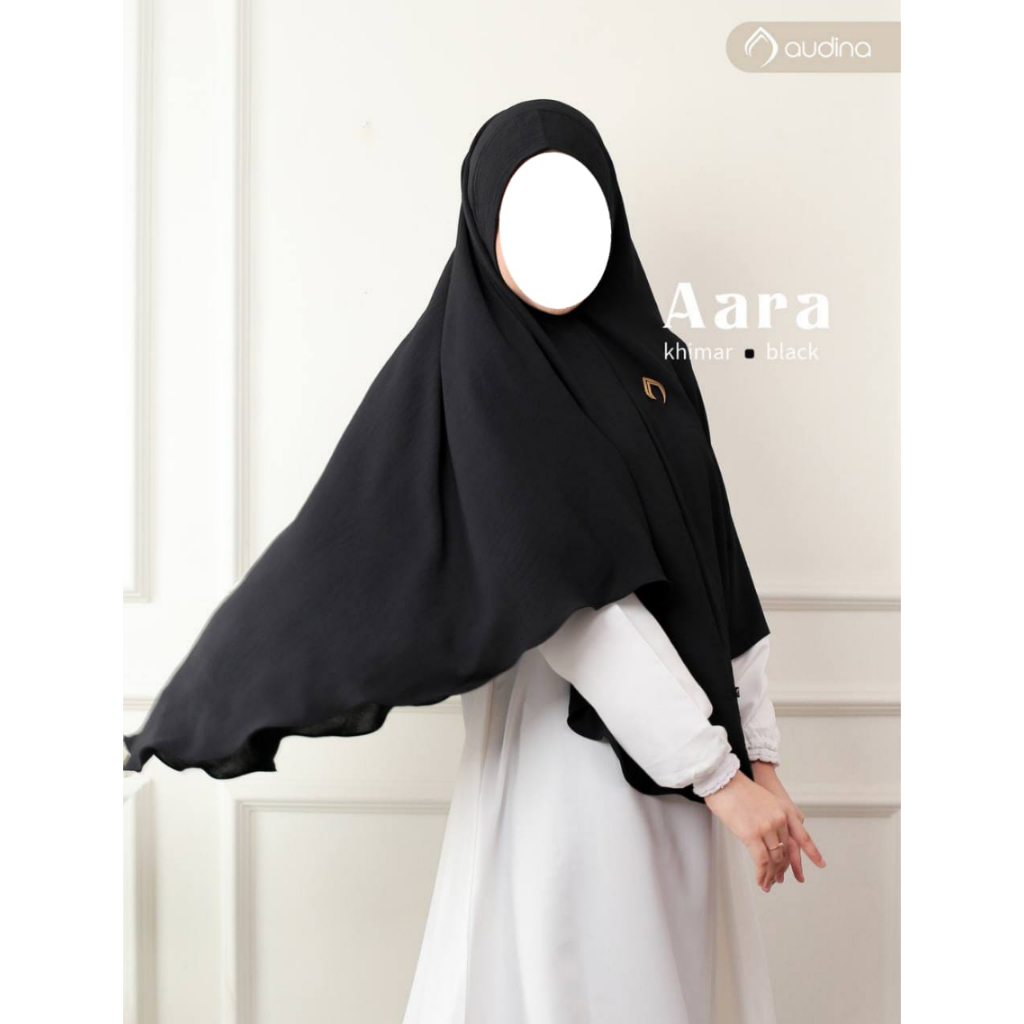 Aara khimar by Audina / Khimar Crincle / Khimar Polos / Audina Ori / Audina Indonesia