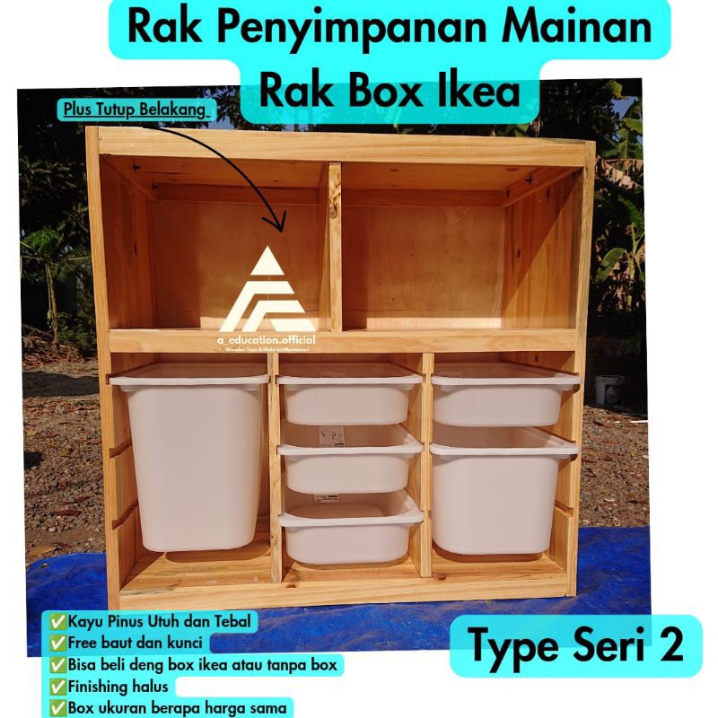 Rak Penyimpanan Mainan Rak Box ikea Rak Mainan Rak Trofast