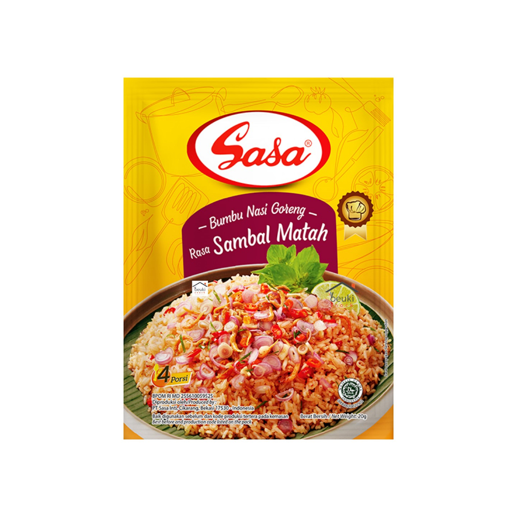

Sasa Nasi Goreng Sambal Matah Bumbu Masak Instan dan Praktis