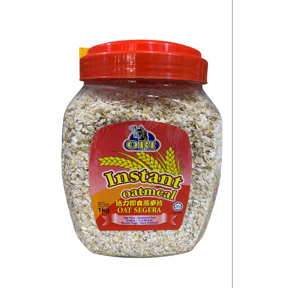 

Ori Instant Oatmeal Toples/ Quaker Instant 1KG