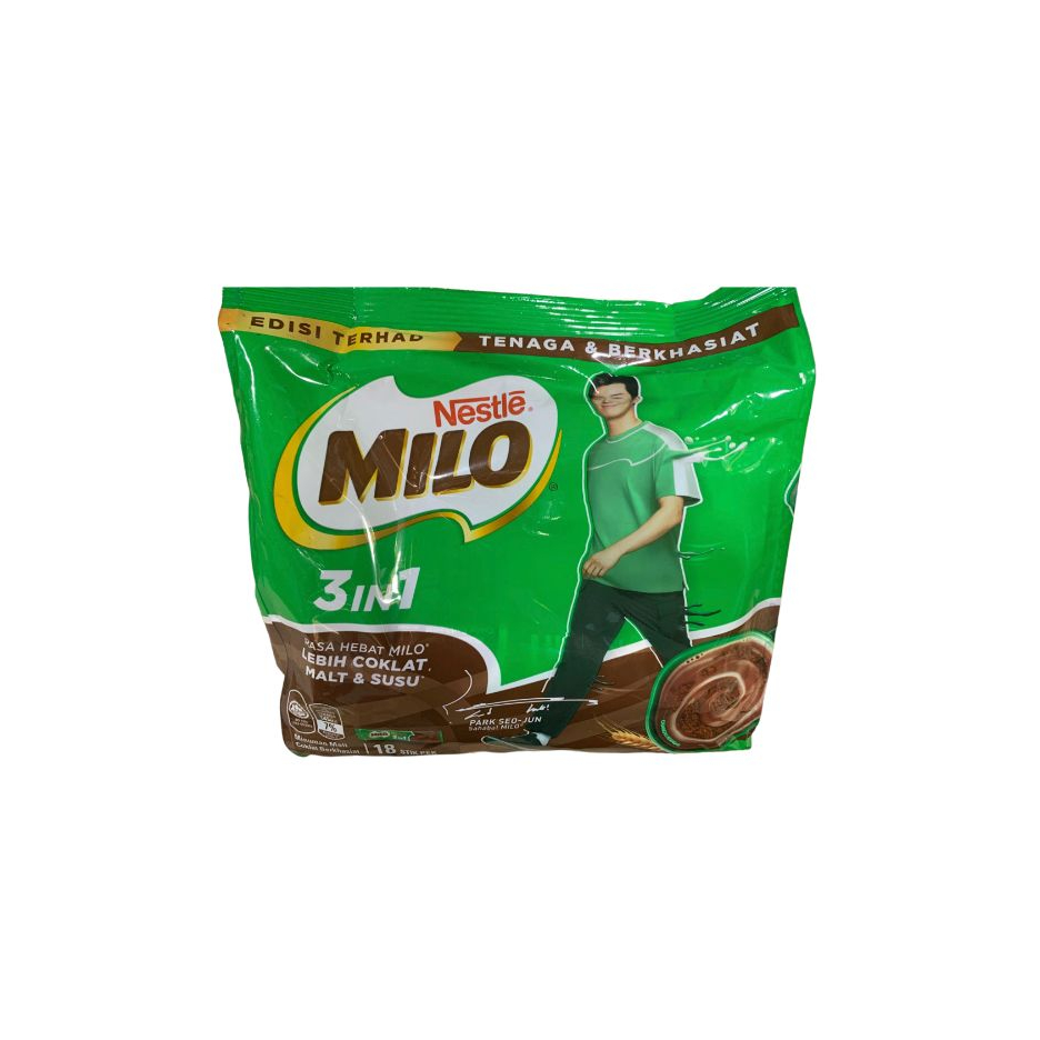 

Milo 3 in 1 Sachet /Stick Produk Malaysia Minuman Coklat Bubuk Sarapan / MILO 3IN1 SACHET