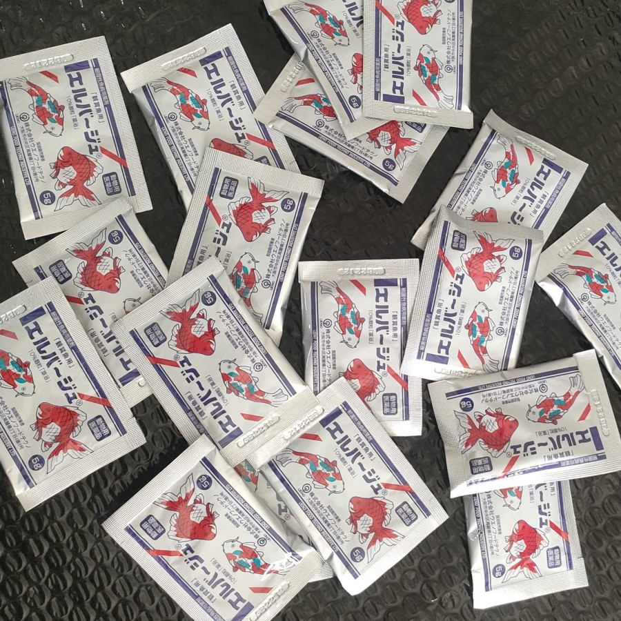 Elbayu ORI Obat Ikan 5gr / obat karantina / obat koi / obat ikan koki