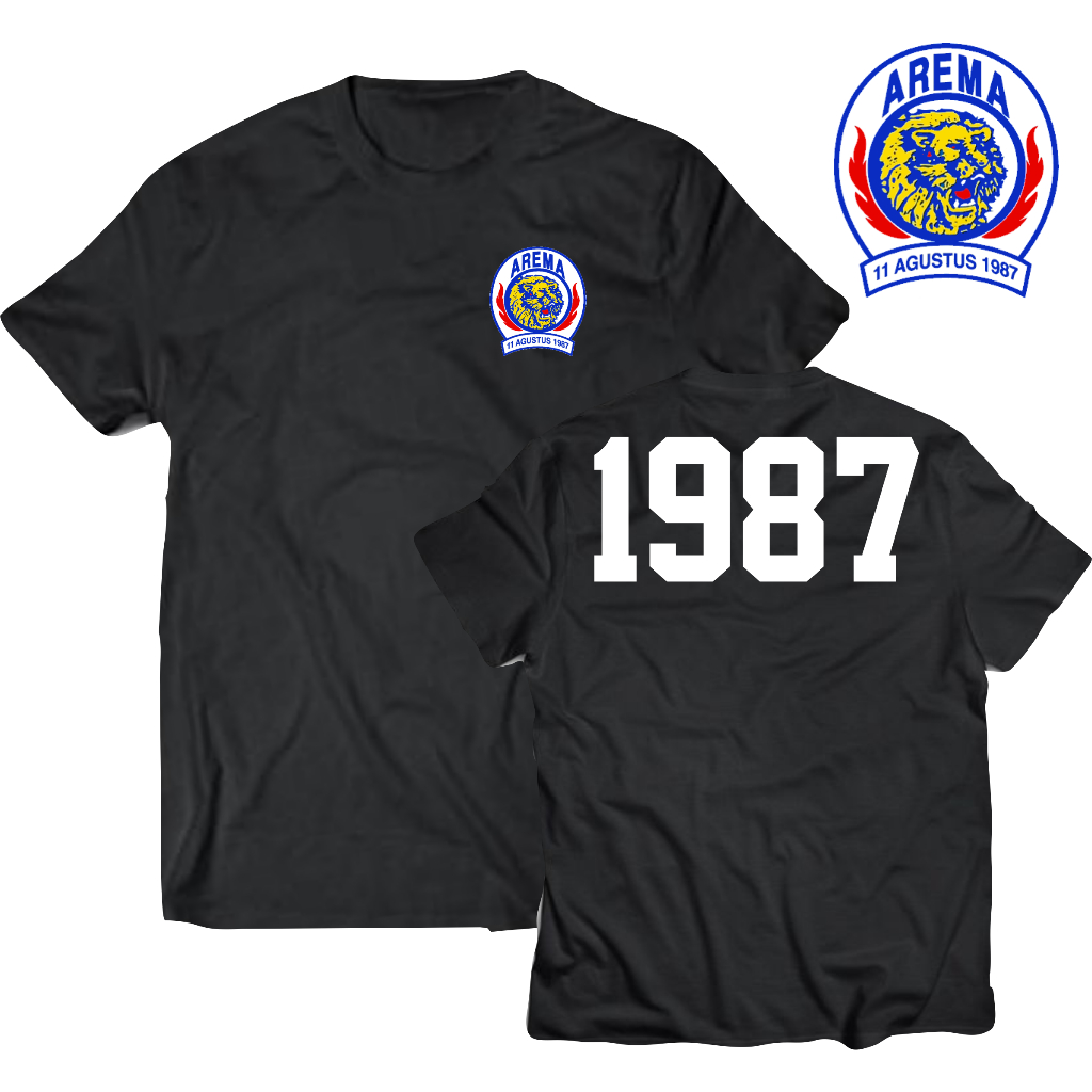 Kaos Arema 1987 / KAOS 1987 AREMA MURAH / KAOS AREMA