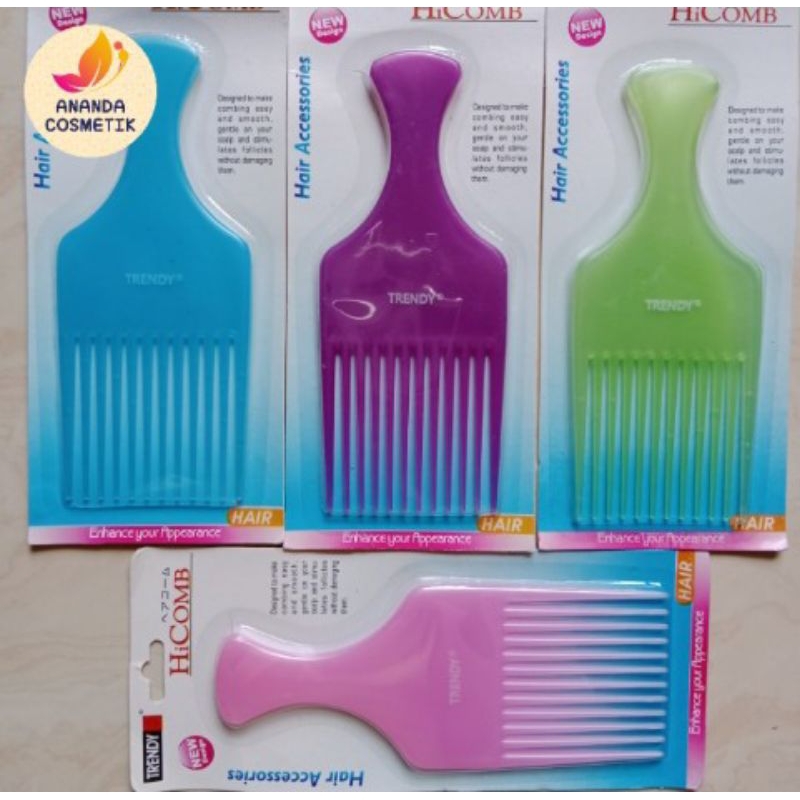 SISIR GARPU TRENDY JAPAN - HI COMB HAIR ACCESORIES TRENDY