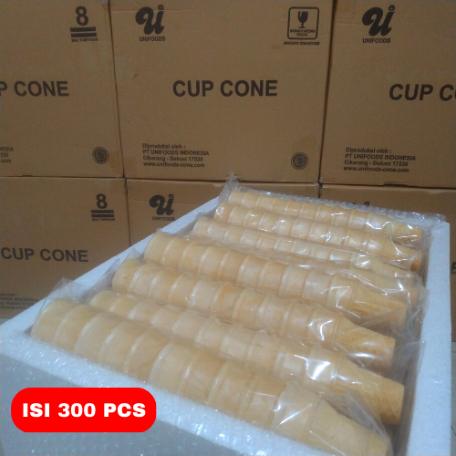 

CUP CONE ICE CREAM UNIFOODS BOX | ISI 300