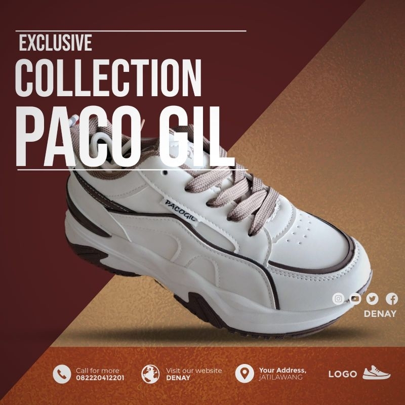 Sepatu Wanita Kekinian PACOGIL terbaru