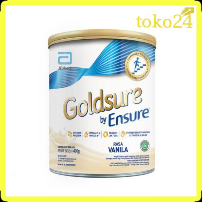 

Goldsure Vanila 400 gr Susu Nutrisi Dewasa