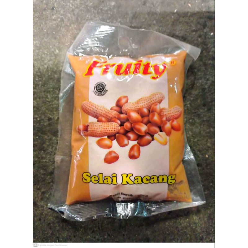 

Fruity selai kacang 150 gr