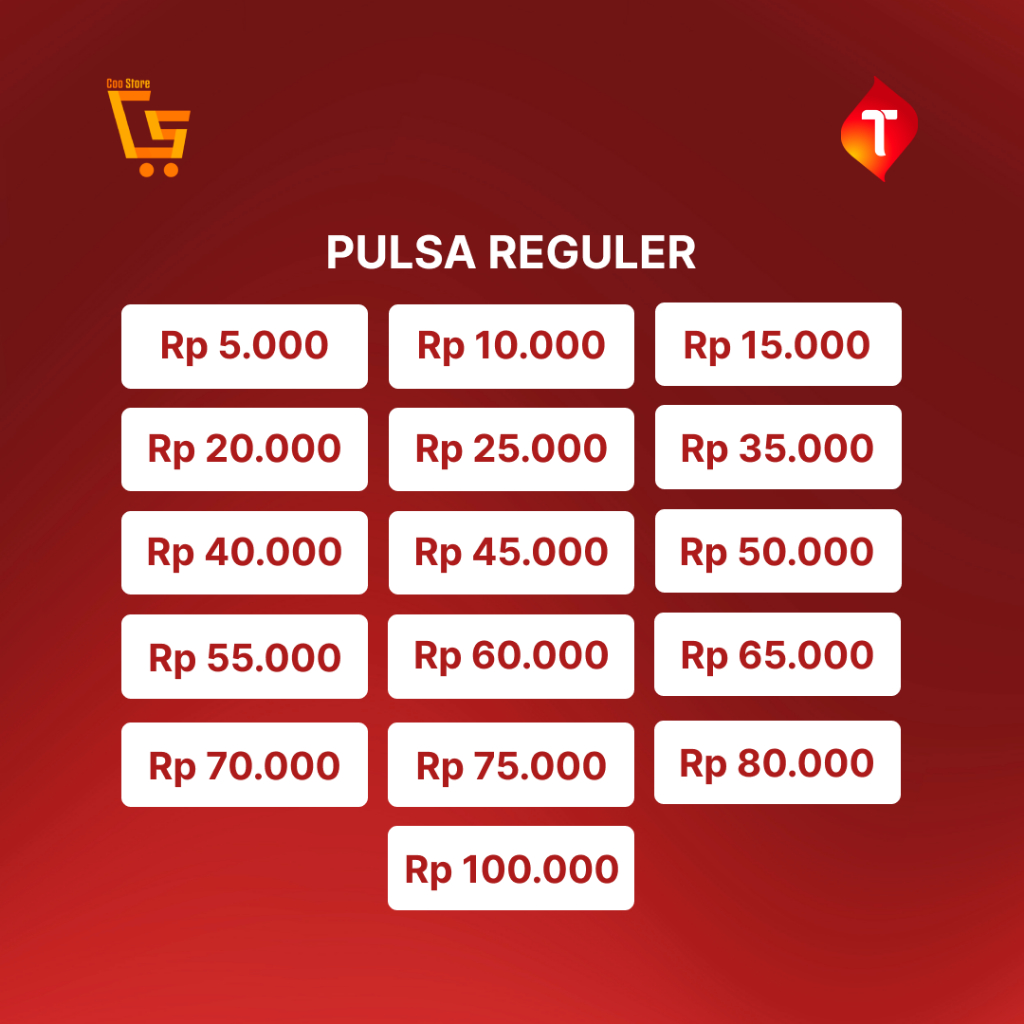 (1) Pulsa Transfer Telkomsel dan Pulsa Reguler Telkomsel Termurah by coostore