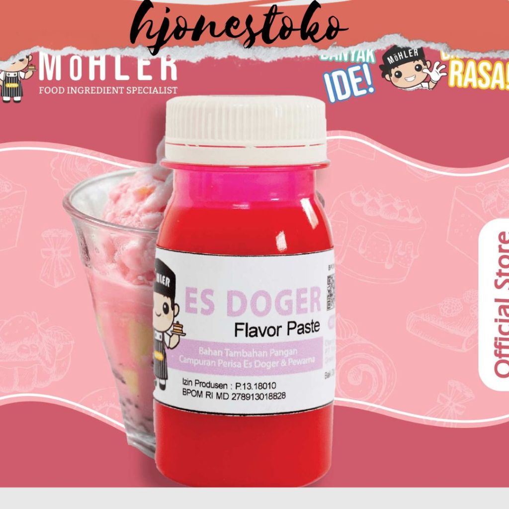 

PERISA MOHLER ES DOGER|Flavor Paste / Pasta Perisa Mohler Es Doger 60 Gram