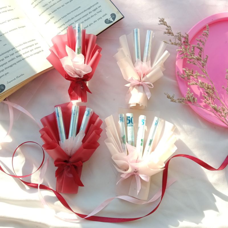 Buket Angpao / Buket Kosongan / Angpao unik / Buket Kosongan / Mini buket / Muraahh