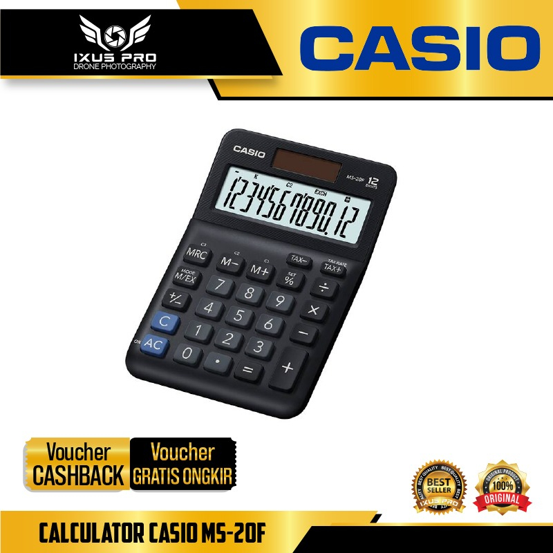 

Calculator Casio MS-20F - Kalkulator Casio MS-20F