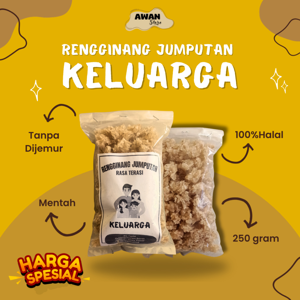 

RENGGINANG JUMPUTAN | RANGGINANG | RENGGINANG MENTAH | 250 GRAM | MURAH MERIAH