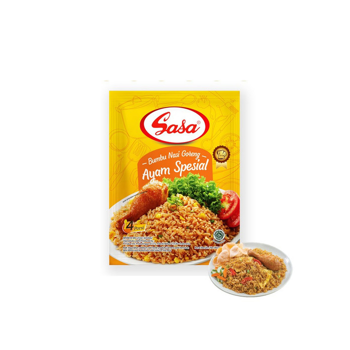 

Sasa Nasi Goreng Barbeque 20gr