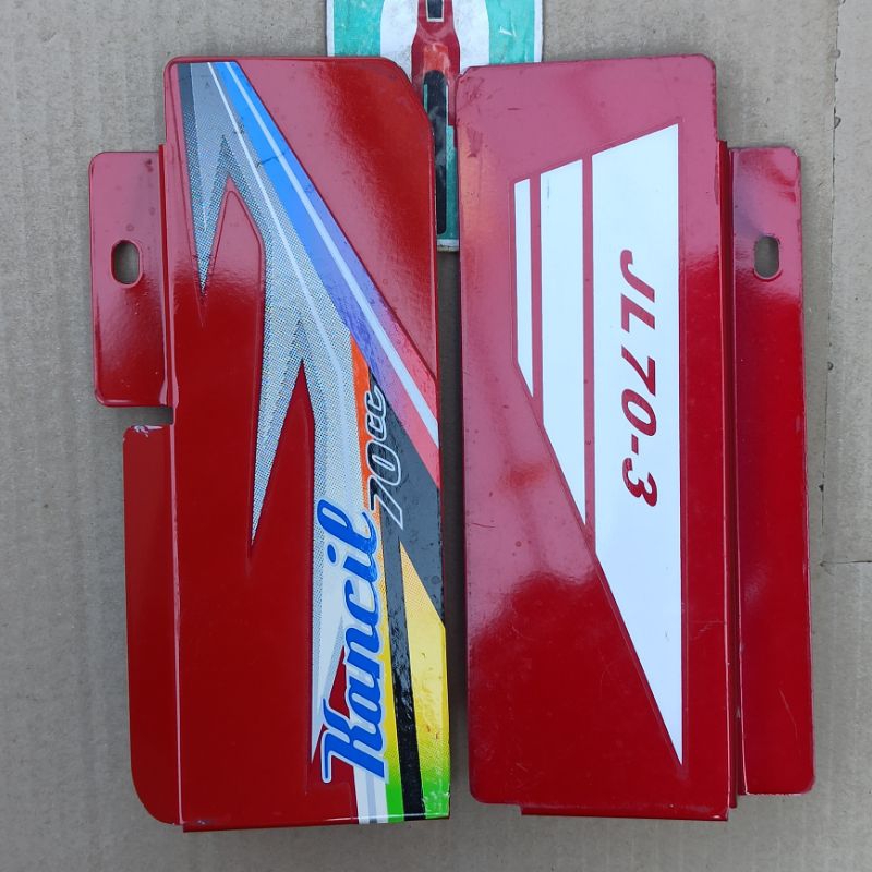 side cover accu tutup aki tempong samping Jialing Kancil pnp Nasha city ori original NOS