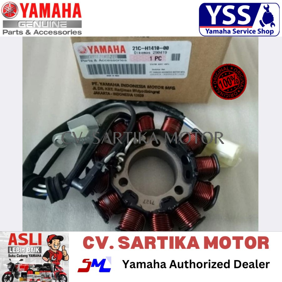 SPUL ASSY BYSON KARBU YAMAHA 21C-H1410-00