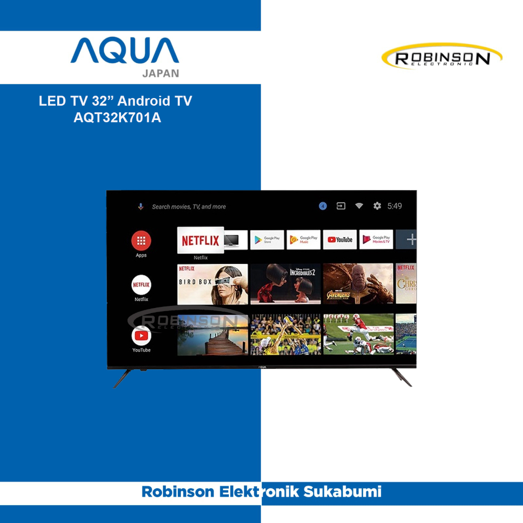 LED TV Aqua 32Inch AQT32K701A Android TV