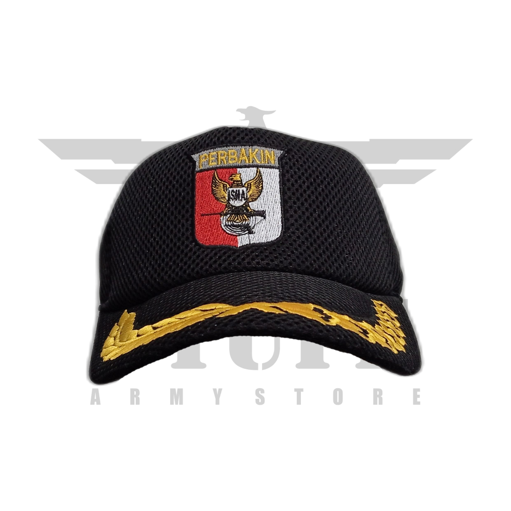 Topi Doublemesh Lapangan Perbakin Pamen