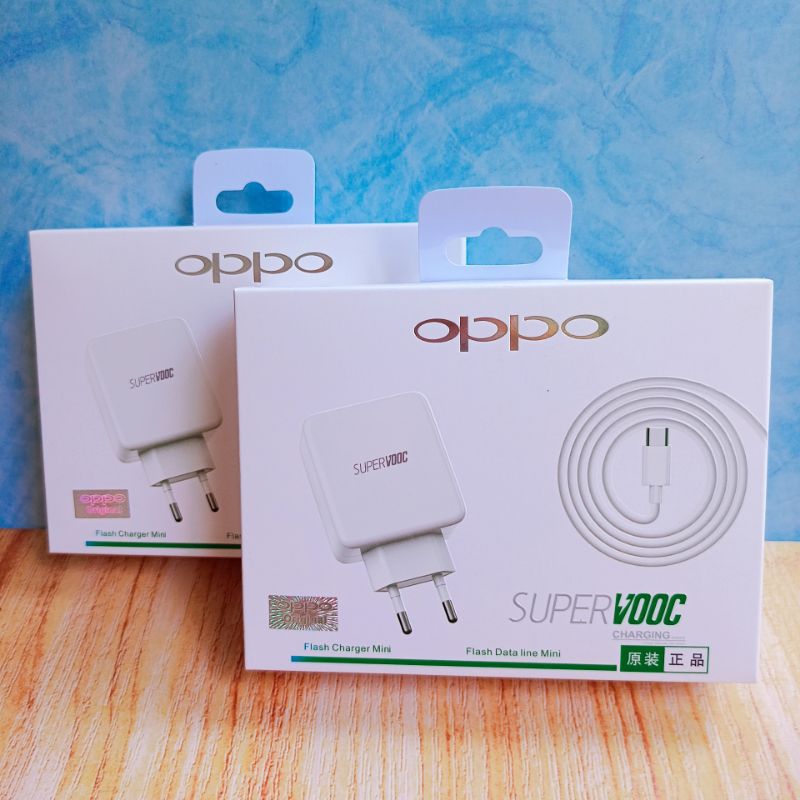 Charger Oppo Original Super Vooc type C