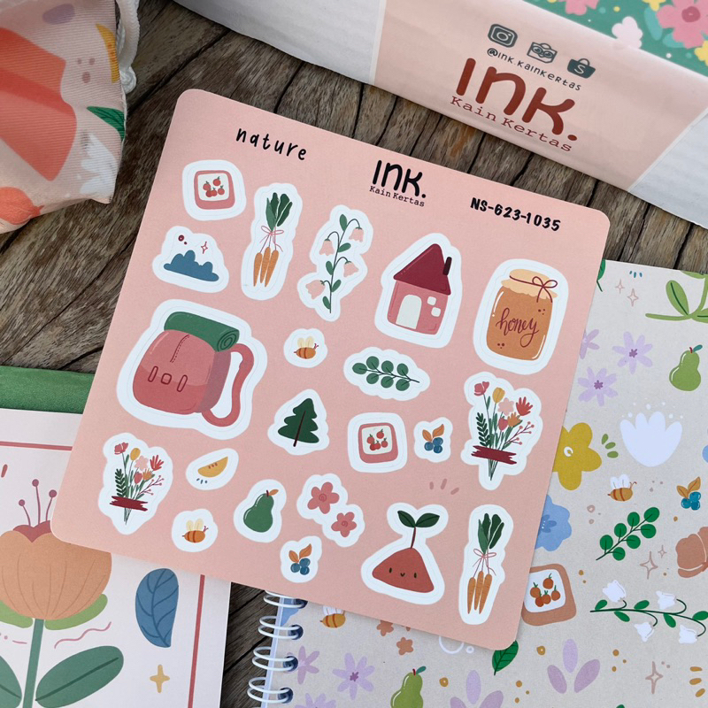 

Nature Sticker - Stiker Jurnal dan Dekorasi (NS-623-1035)
