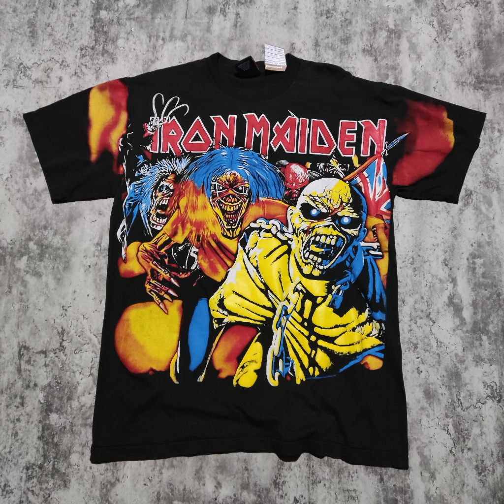 TSHIRT By GIANT IRON MAIDEN SECOND BLU187