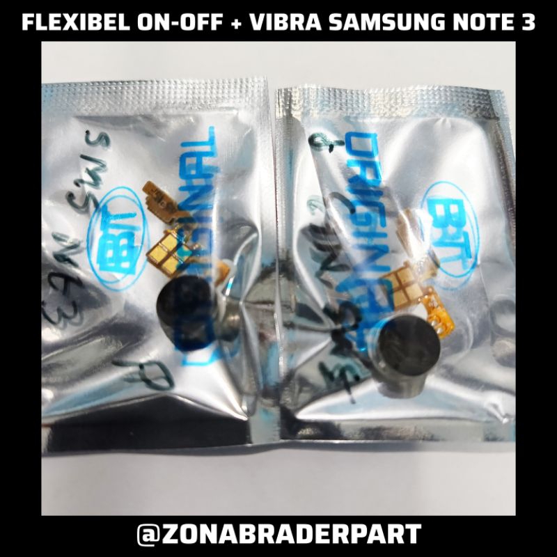 FLEXIBEL ON-OFF + VIBRA SAMSUNG NOTE 3