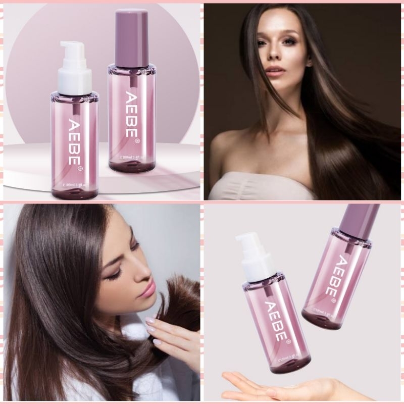 Hair Serum Vitamin Pelembut Dan Perawatan Rambut Rusak AEBE Original Hair Oil Smoothing Essence Korean Perfect  100ml