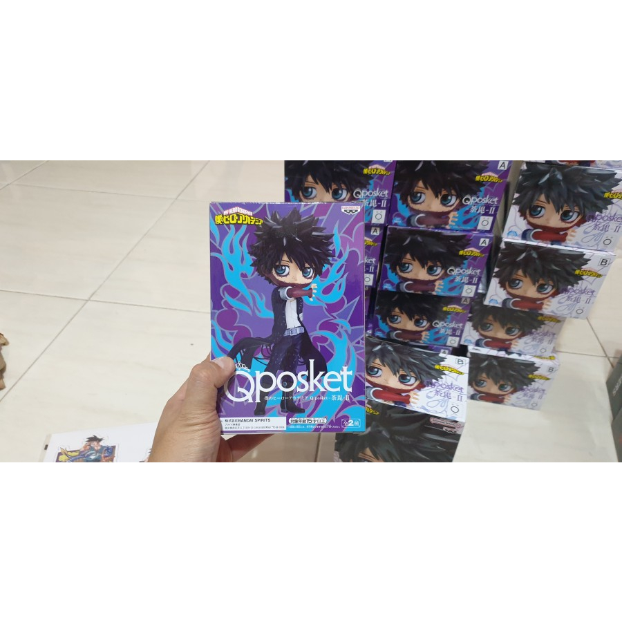 FIGURE QPOSKET Q POSKET MY HERO ACADEMIA DABI A ORI MURAH BANPRESTO