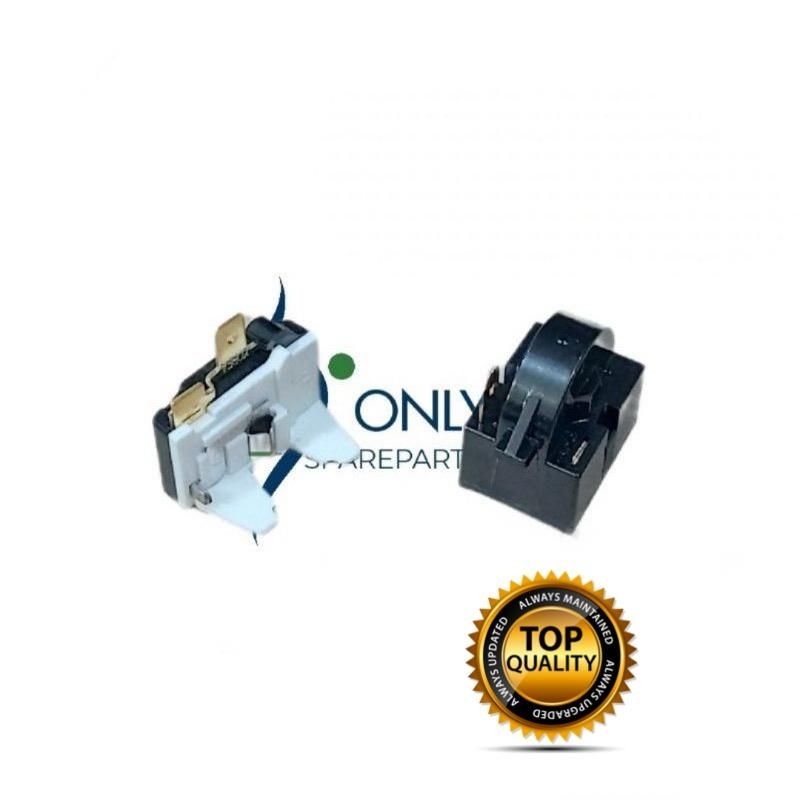 Relay showcase RSA Kulkas 1 pintu / PTC relay showcase RSA pintu kaca / overload kulkas showcase RSA