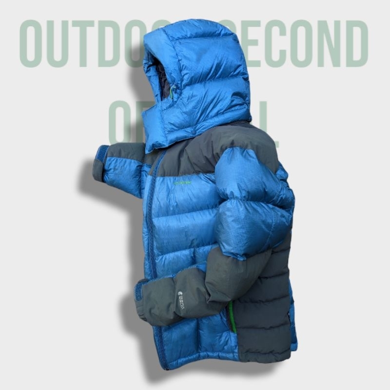 jaket bulu angsa youngone fp700 bulang outdoor color block goose down jacket puffer gunung gelembung