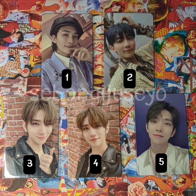 PC photocard seventeen jeonghan joshua 95L line fml an ode henggarae fts gengmo net poet