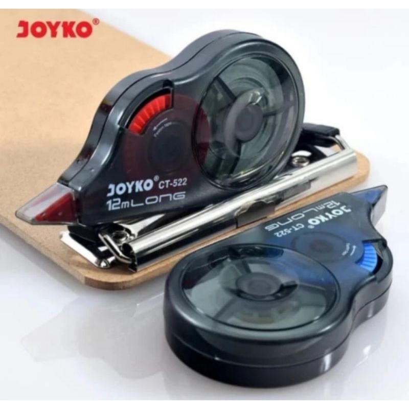 

Tipe X kertas/ Pita Coreksion Tape joyko Ct-522 12 meter