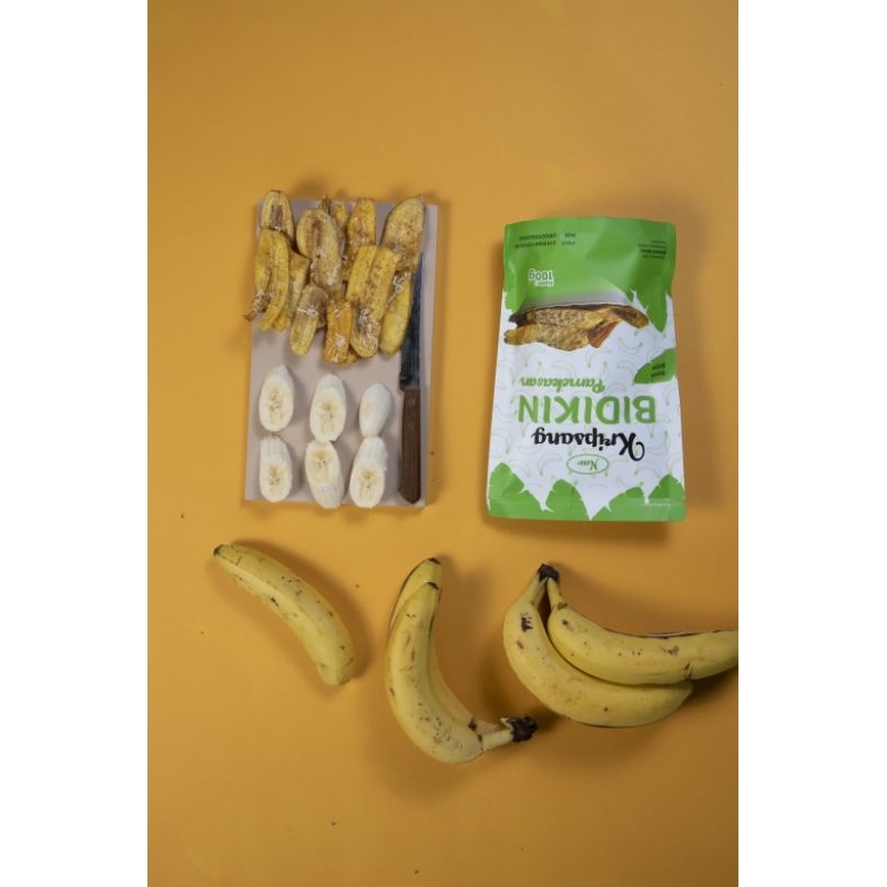 

Bidikin Kripik Pisang rasa Keju 100G Pisang Kepok