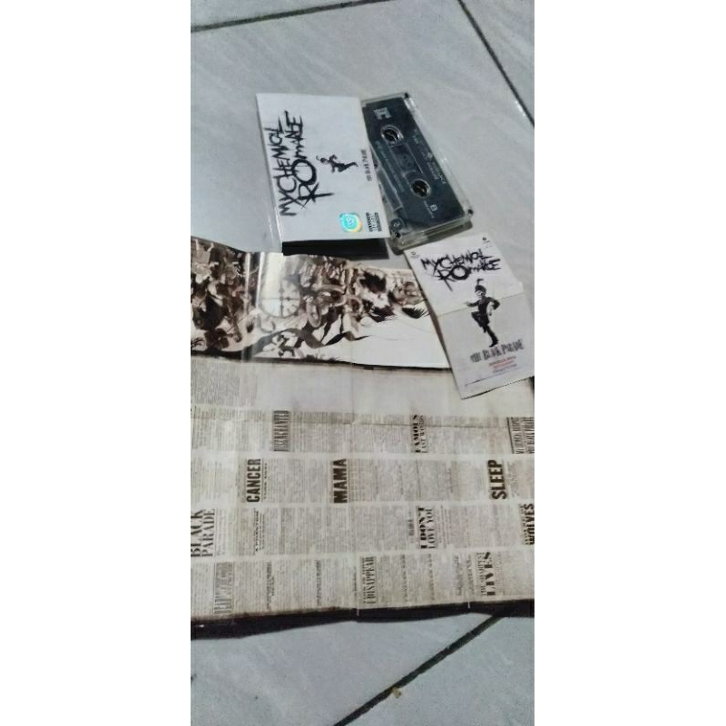 kaset pita my chemical romance the black parade