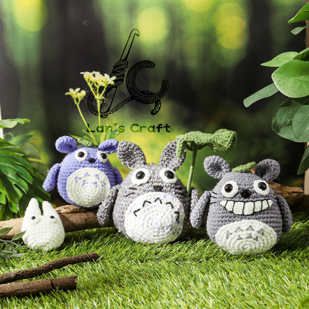 Boneka Crochet Rajut Totoro Ghibli