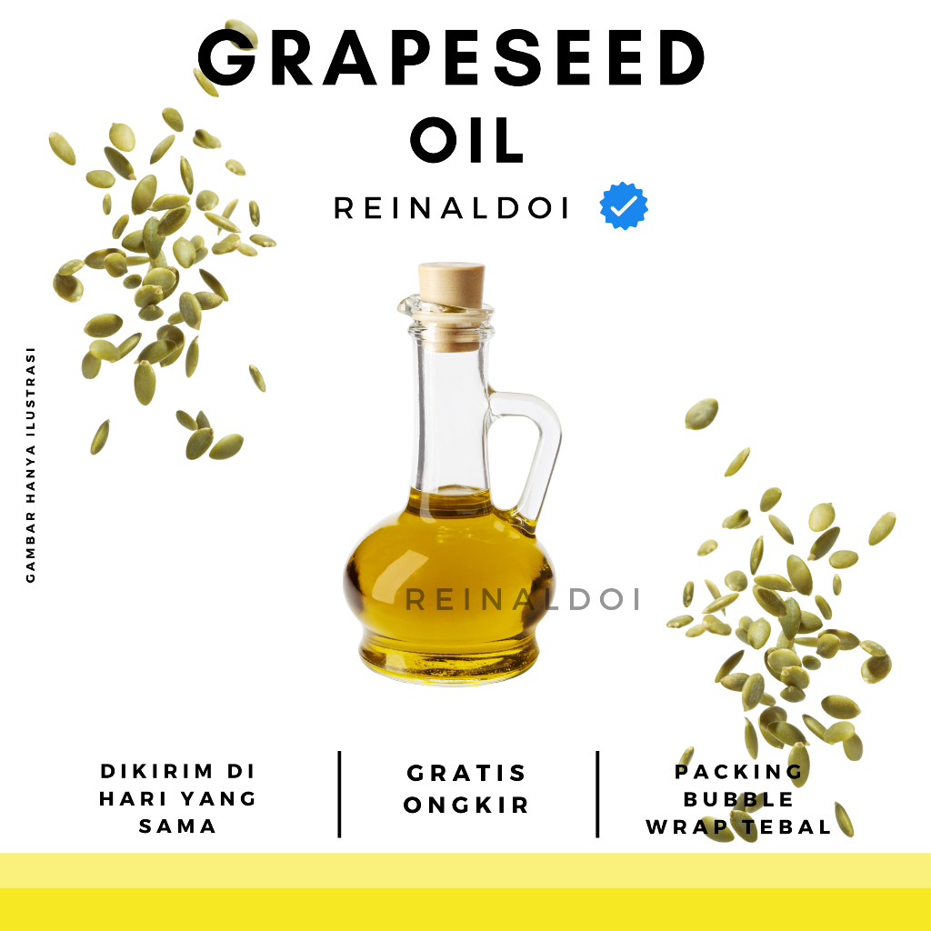 

Grapeseed Oil Minyak Biji Anggur 100 ML