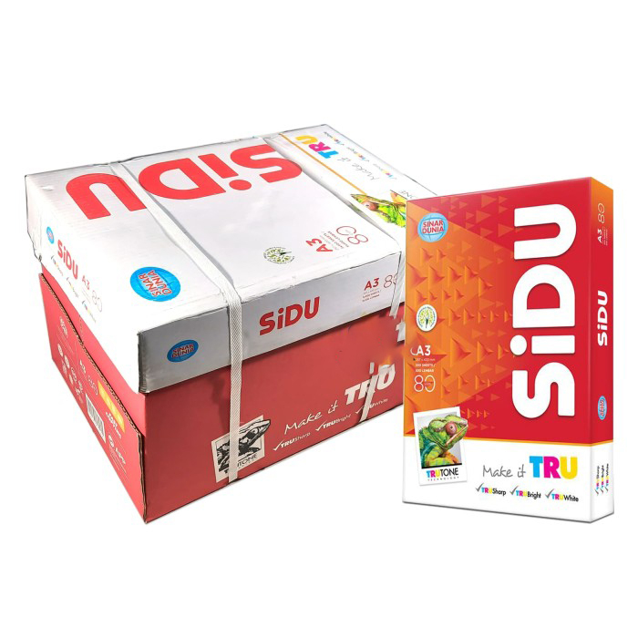 

KERTAS HVS SiDU A3 80 GSM
