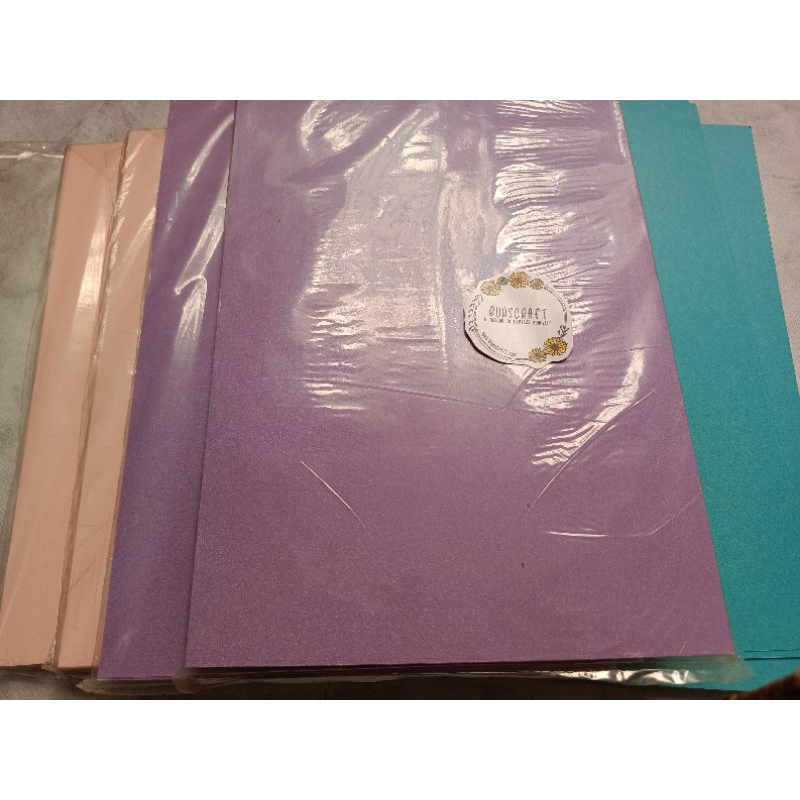 

Kertas Jasmine Paper Flower size F4 Warna Glitter Kertas Undangan