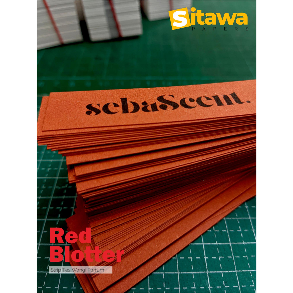 

[CUSTOM LOGO] Blotter Warna Kertas Parfum Untuk Demo Test Uji Wangi Parfum