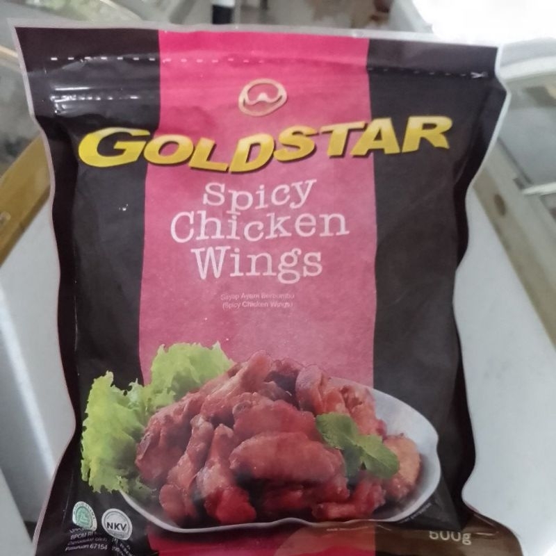 

Goldstar spicy chicken wings 500g