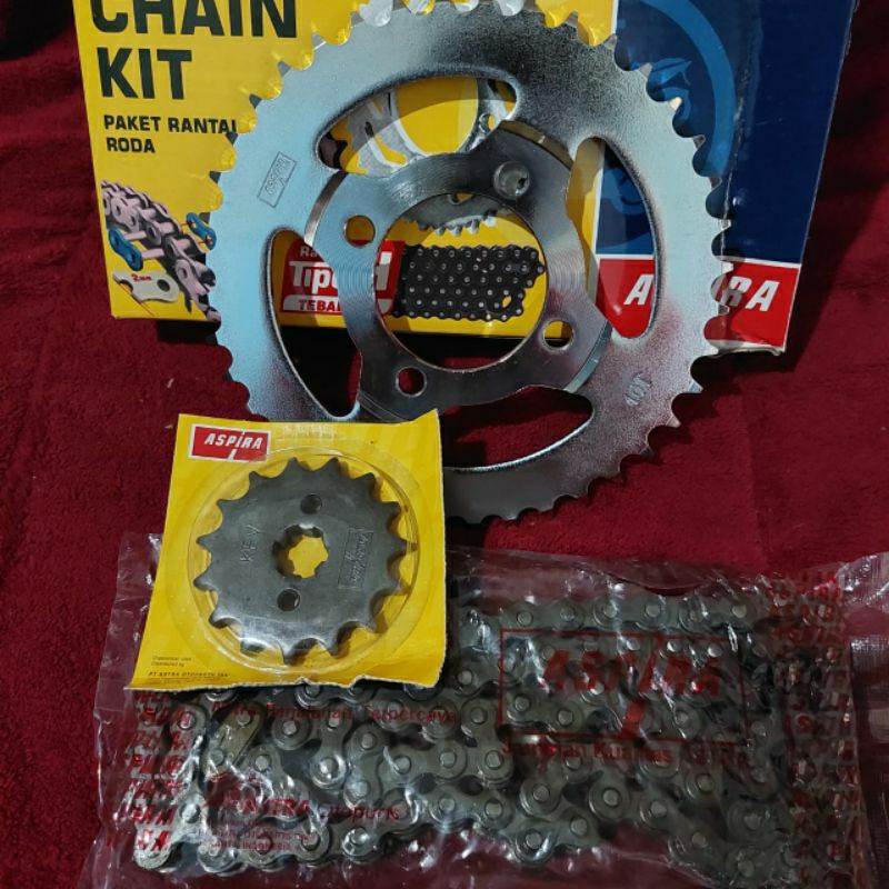 (ASPIRA)Gear Set Gear Paket Supra X Lama Supra Fit Lama Original