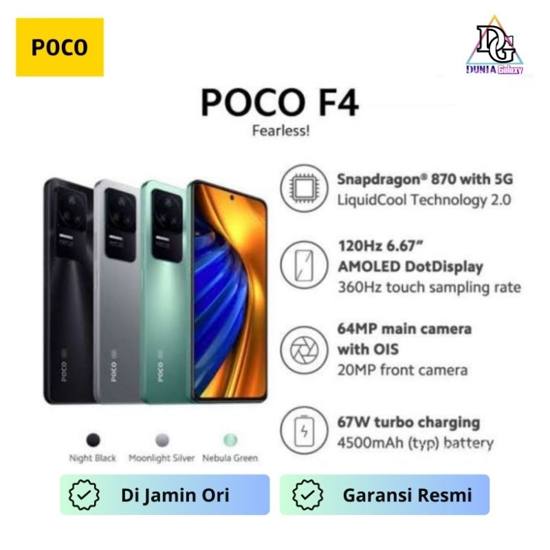 FOCO F4 6/128Gb Garansi Resmi Nasional