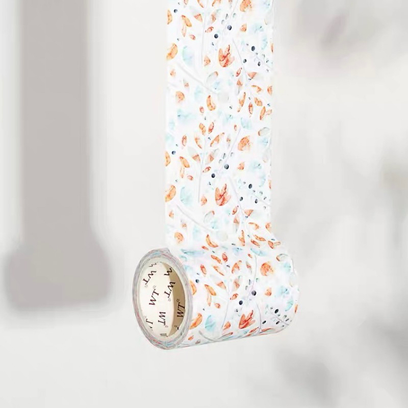 

WT Autumn Leaves Wide Washi Tape