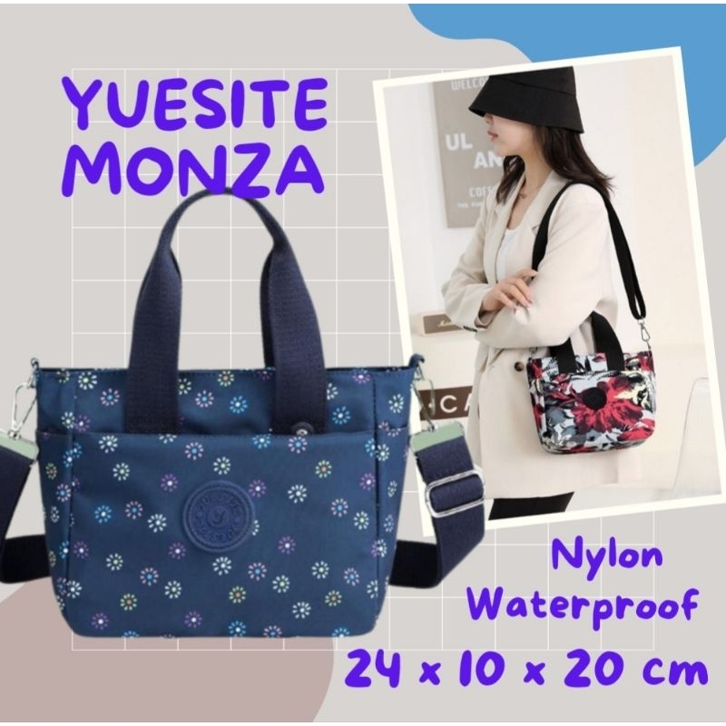 Tas wanita yuesite monza ori handbag jinjing selempang wanita import waterproof