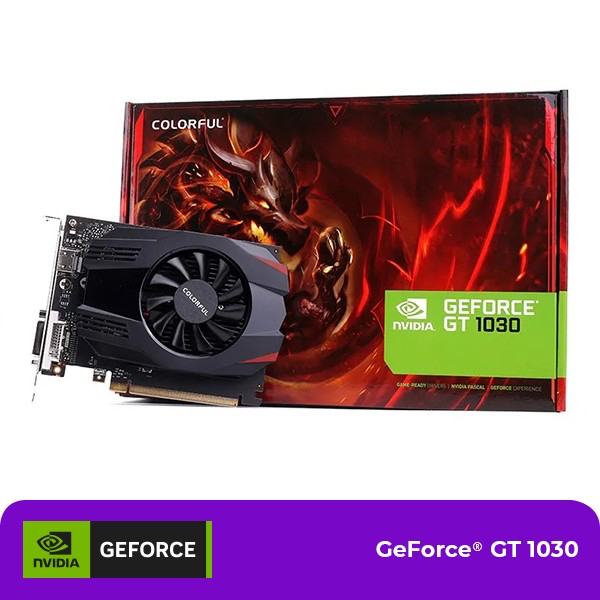VGA CARD COLORFUL GEFORCE GT 1030 - 2G V3 - 2GB DDR5